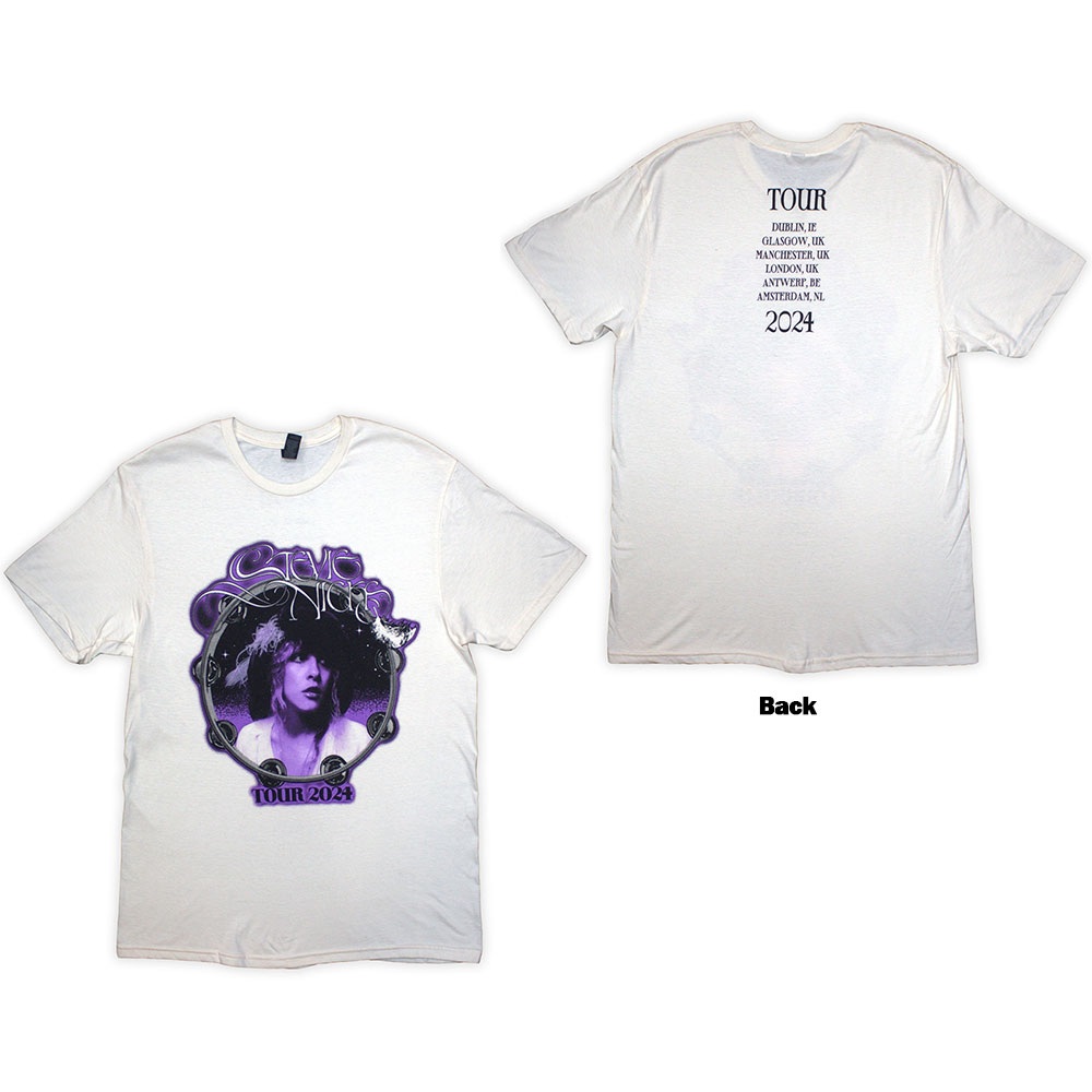 Stevie Nicks - Tour '24 Bella Donna Heren Tshirt - Creme
